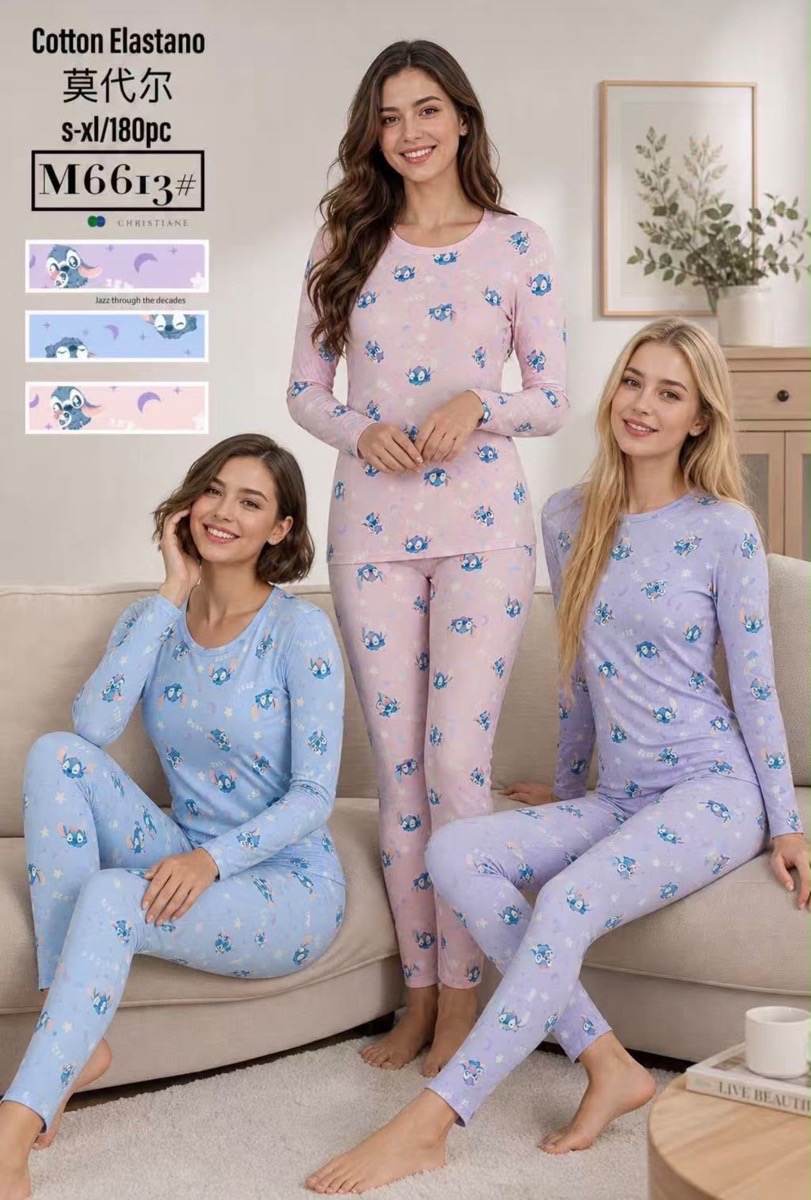 PIJAMA STITCH ADULTO