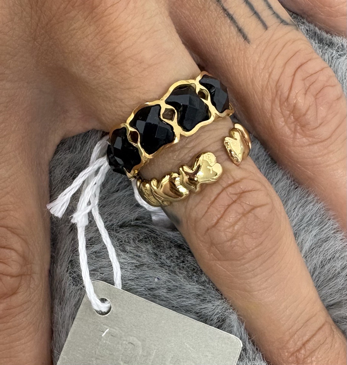 ANILLO DOBLE TOUS ORO