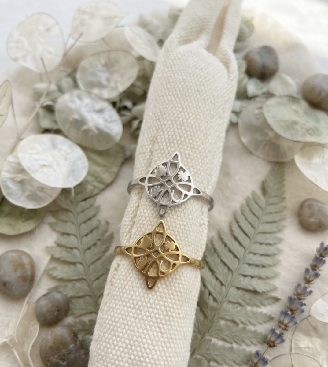 ANILLO NUDO DE BRUJA