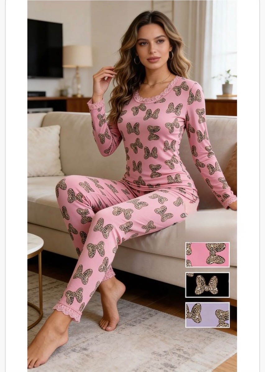 PIJAMA LAZO LEOPARDO